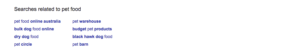 related searches for keyword ideas